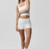 2" Alo Softsculpt Mid-Rise Short - White