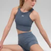 3" Alo Softsculpt High-Waist Precision Short - Bluestone