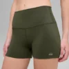 3" Alo Softsculpt High-Waist Precision Short - Green Olive