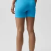 5" Seamless Ribbed Favorite Short - Azure Blue