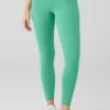 7/8 High-Waist Airbrush Legging - Lettuce
