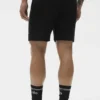 7" Waffle Lounge Short - Black