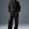 Accolade 1/4 Zip Pullover - Black