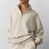 Accolade 1/4 Zip Pullover - Oatmeal Heather