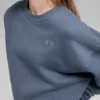 Accolade Crew Neck Pullover - Bluestone