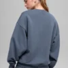 Accolade Crew Neck Pullover - Bluestone