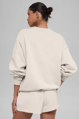 Accolade Crew Neck Pullover – Bone