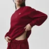 Accolade Crew Neck Pullover - Summer Romance Red