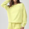 Accolade Crew Neck Pullover - Sunshine