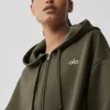 Accolade Full Zip Hoodie - Olive Tree