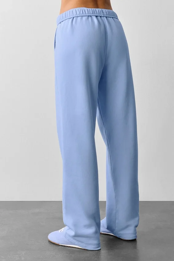 Accolade Straight Leg Sweatpant - Light Provence Blue