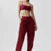 Accolade Straight Leg Sweatpant - Summer Romance Red