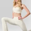 Airbrush High-Waist 7/8 Bootcut Legging - Ivory
