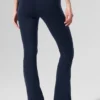 Airbrush High-Waist 7/8 Bootcut Legging - Navy