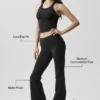 Airbrush Low-Rise Bootcut Legging - Black