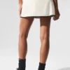 Airbrush Streamlined Skirt - Ivory/Black