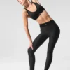 Airlift High-Waist 7/8 Line up Legging - Black
