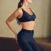 Airlift High-Waist 7/8 Line up Legging - Navy