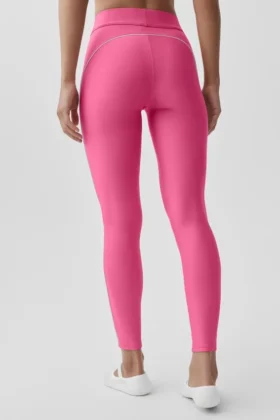 Airlift High-Waist 7/8 Speedwork Legging – Paradise Pink