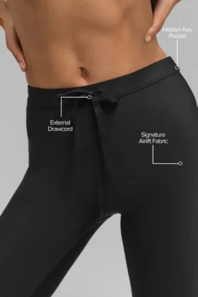 Airlift High-Waist Light Speed Legging – Black