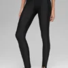 Airlift High-Waist Love Language Stirrup Legging - Black