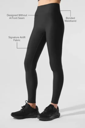 Airlift High-Waist Sleek Legging – Black