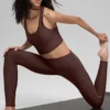 Airlift High-Waist Sleek Legging - Brownstone
