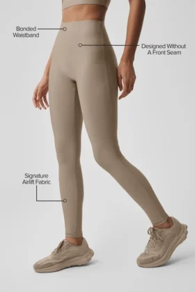 Airlift High-Waist Sleek Legging – Gravel