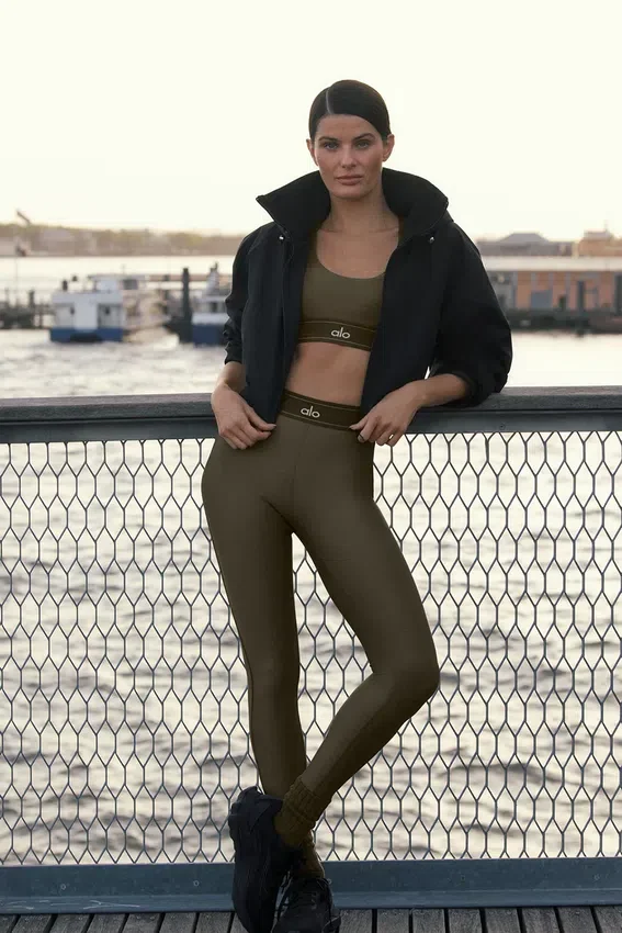 Airlift High-Waist Suit up Legging - Olive Tree/Olive Tree