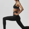 Airlift High-Waist Top-Notch Legging - Black