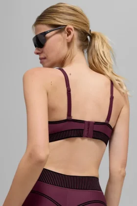 Airlift Line up Bra – Burgundy