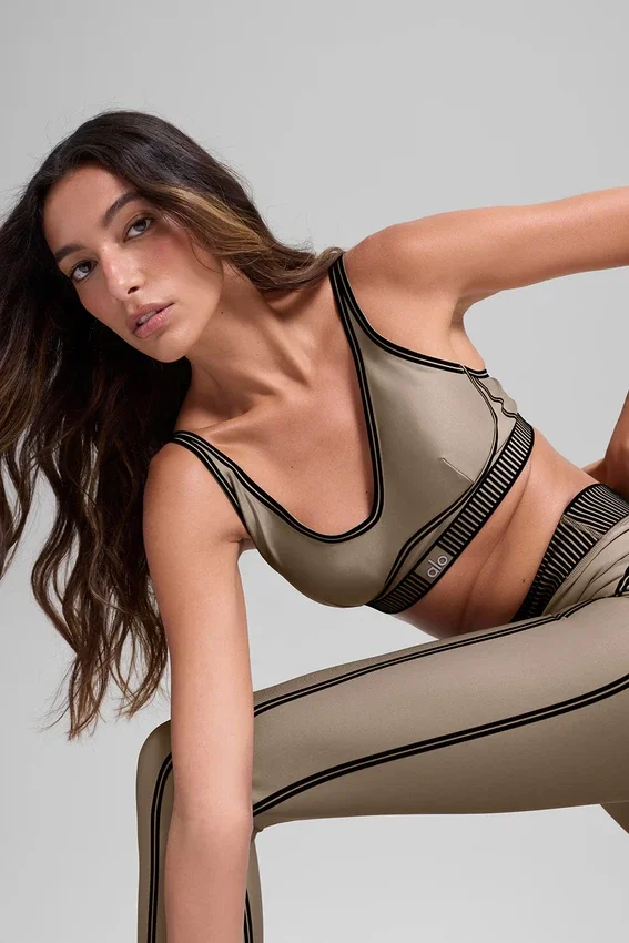 Airlift Line up Bra - Gravel
