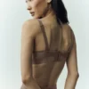 Airlift Line up Mirage Bra - Alpine Cocoa