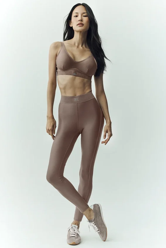 Airlift Line up Mirage Bra - Alpine Cocoa