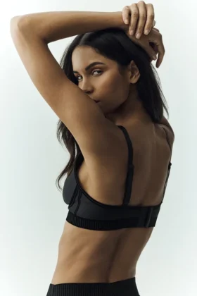 Airlift Line up Mirage Bra – Black