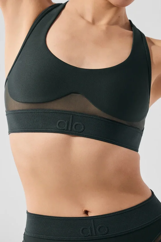 Airlift Rebel Bra - Charcoal Green