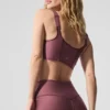 Airlift Redefine Bra - Burgundy Truffle/Black