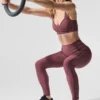 Airlift Redefine Bra - Burgundy Truffle/Black