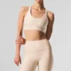 Airlift Suit up Bra - Macadamia/White