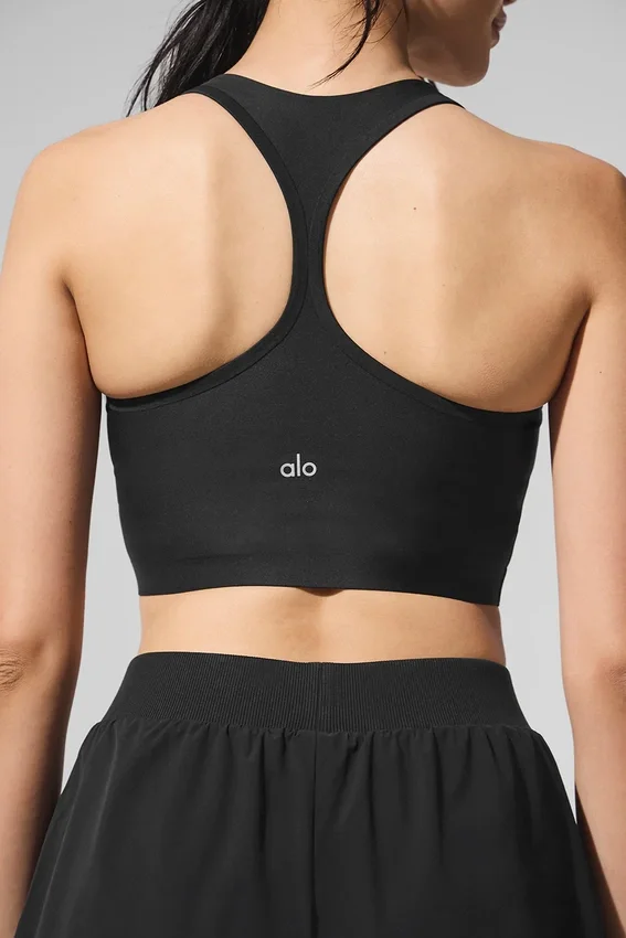 Airlift Super Sleek Bra Tank - Black
