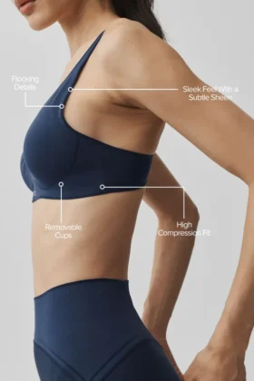 Airlift Top-Notch Bra – Navy