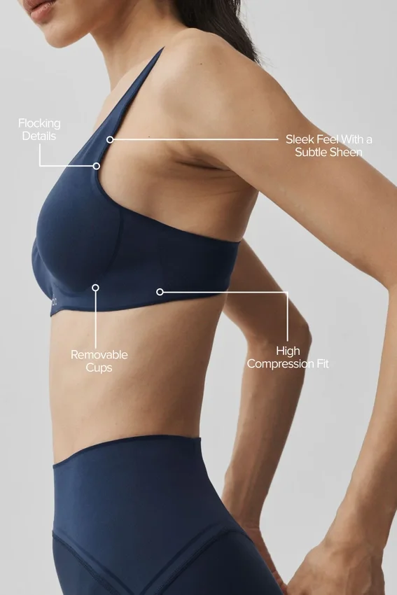 Airlift Top-Notch Bra - Navy