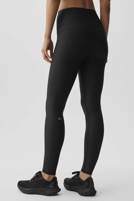 Airlift Winter Warm High-Waist Legging - Black