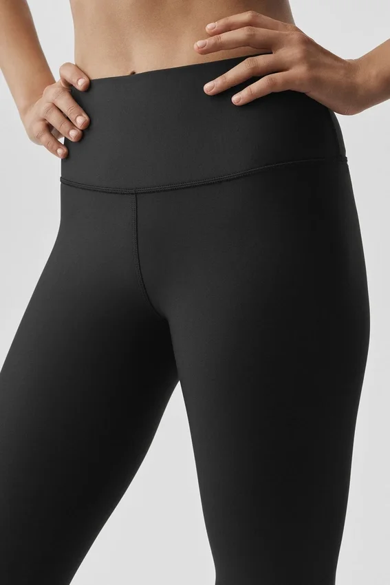 Airlift Winter Warm High-Waist Legging - Black