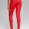 Airlift Winter Warm High-Waist Legging - Bright Red