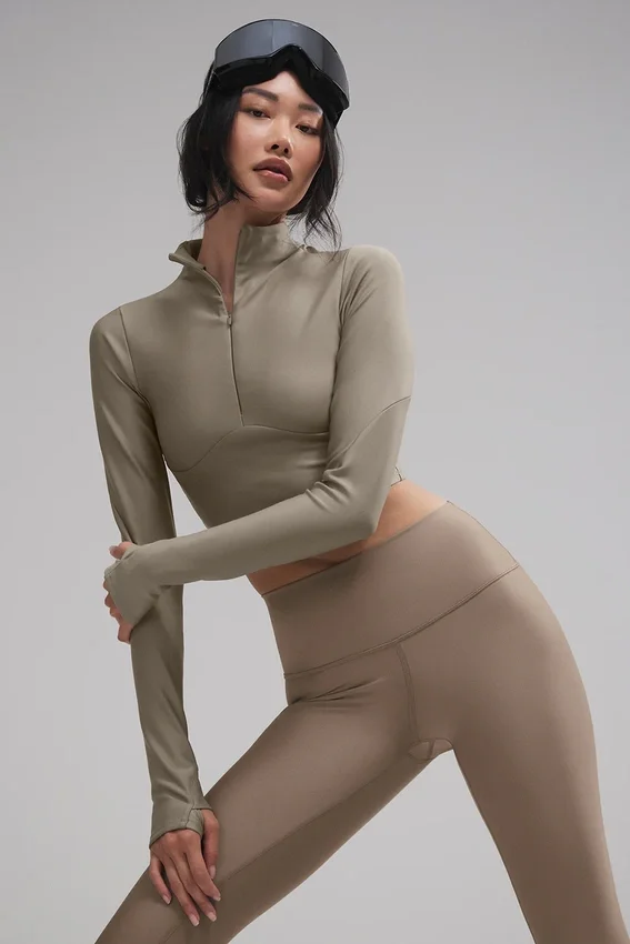 Airlift Winter Warm Ski Time Long Sleeve - Light Cocoa