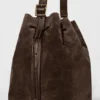 Alo Balance Bucket - Espresso Suede
