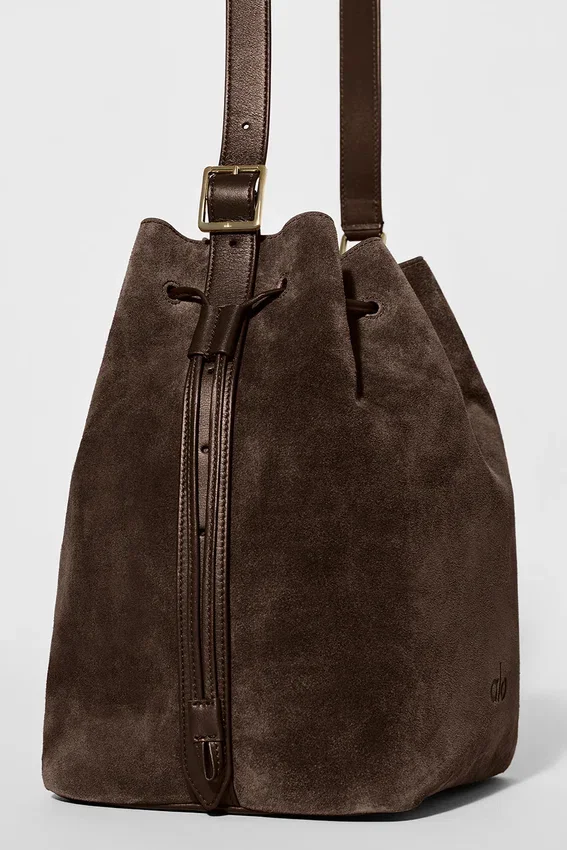 Alo Balance Bucket - Espresso Suede