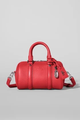Alo Mini Voyage – Bright Red Leather