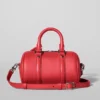Alo Mini Voyage - Bright Red Leather